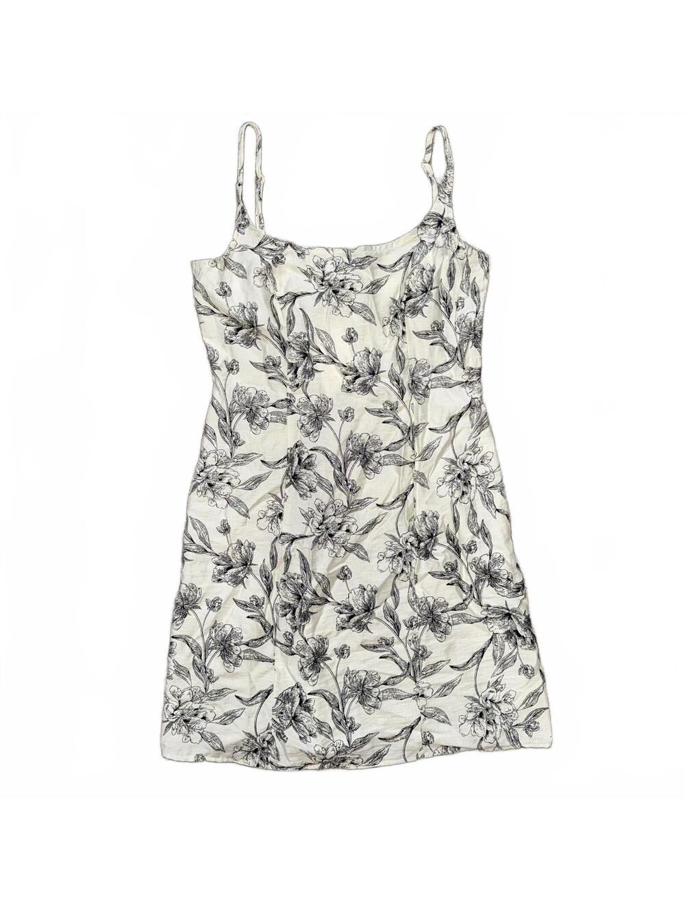 A new day Floral Spaghetti Strap Mini Dress Size 4 Summer Boho